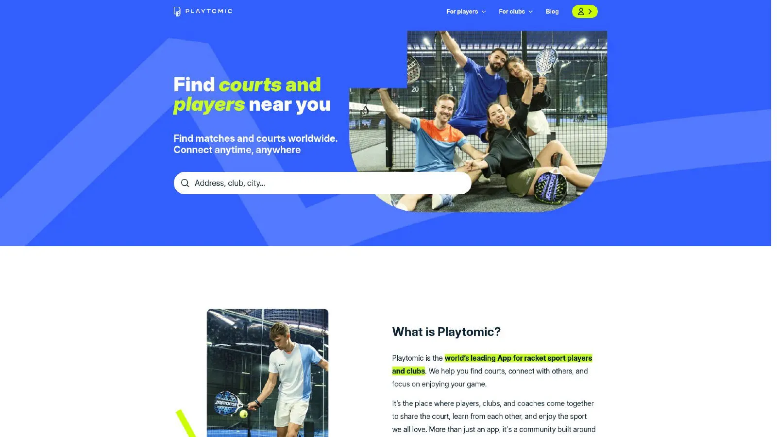 https://playtomic.io